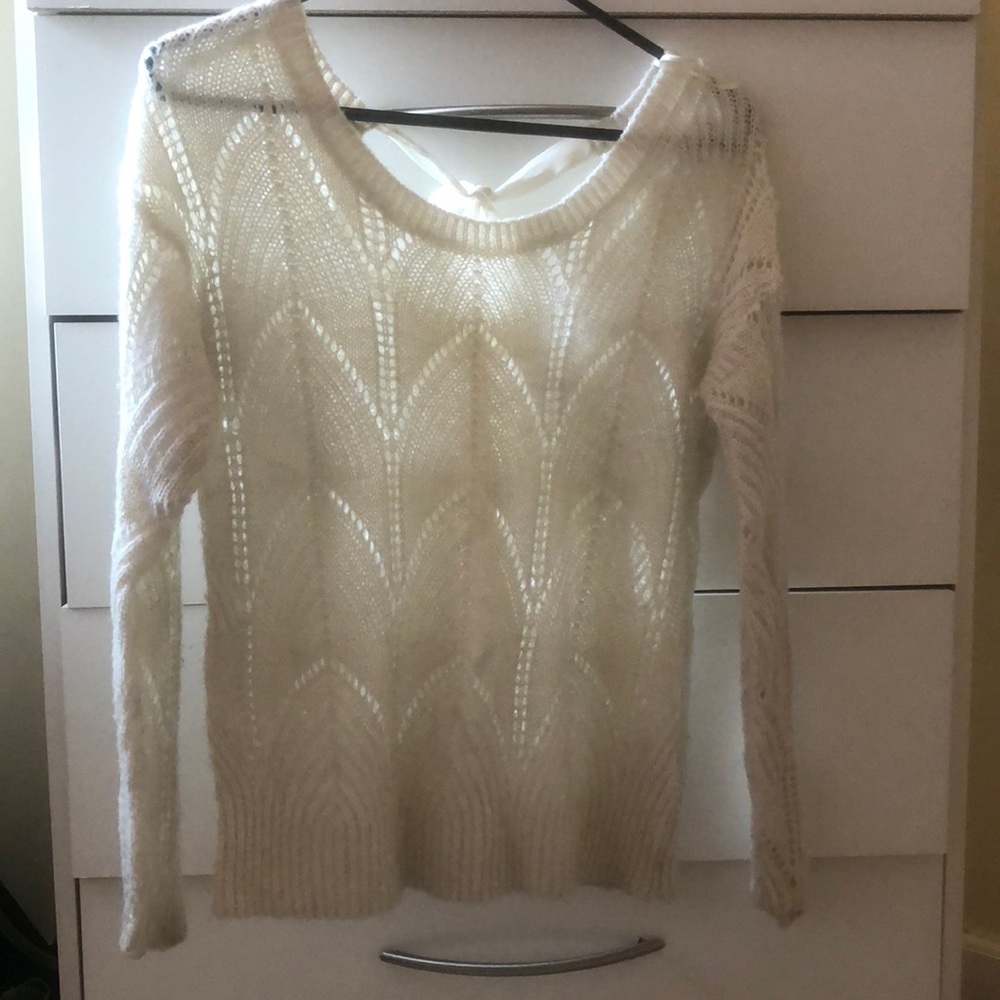 White Lauren Conrad sweater